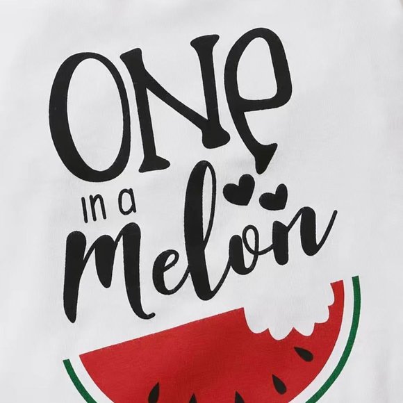 NEW Girl's One in a Melon Outfit - Picture 3 of 5